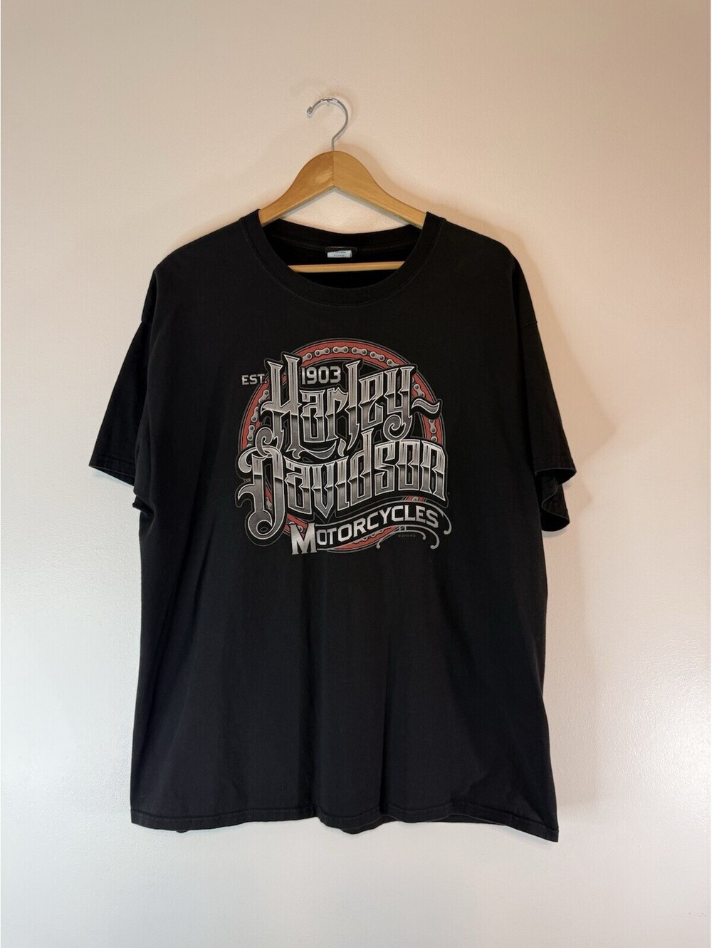 Harley-Davidson Men's T-Shirt XL Terre Haute Indiana
